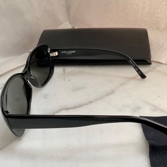 SAINT LAURENT SL 110 MEL 002 57 16-140 Black Sunglasses Pristine main image 8